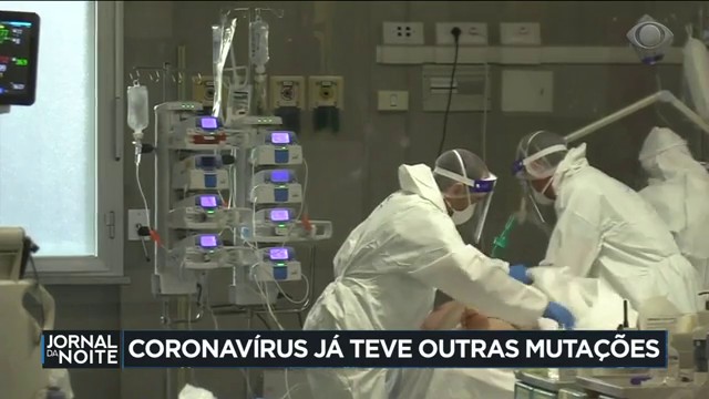 Mutação da Covid-19 não deve prejudicar vacinas em desenvolvimento Reprodução TV