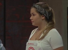 Muito boa essa mousse de caramelo, diz Jacquin para Marina