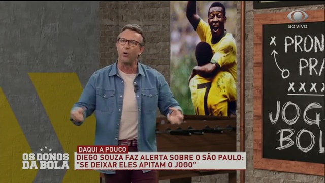 NETO CRITICA CAIO RIBEIRO E DIZ: "NÃO QUERO PERDER MAIS NINGUÉM" Reprodução TV