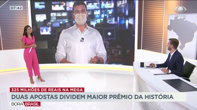 Duas apostas dividem maior prêmio da história na Mega da Virada Reprodução TV