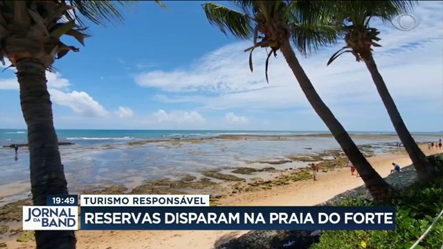 Turismo responsável: reservas disparam na Praia do Forte