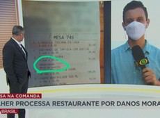 Mulher processa restaurante em Petrópolis por ofensa em comanda