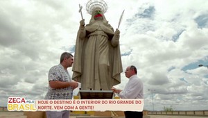 Conheça a estátua de Santa Rita de Cássia no RN