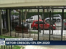 Vendas de sistemas de segurança cresceu 13% em 2020