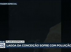 Em Florianópolis, lagoa da Conceição sofre com poluição