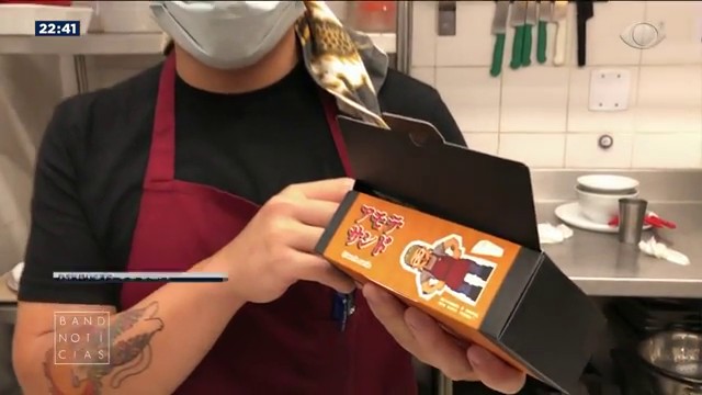 Sanduíche japonês chega a São Paulo na pandemia Reprodução TV