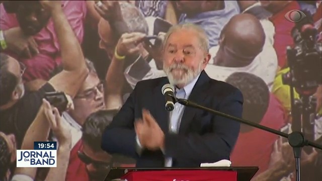 Pronunciamento de Lula Reprodução TV