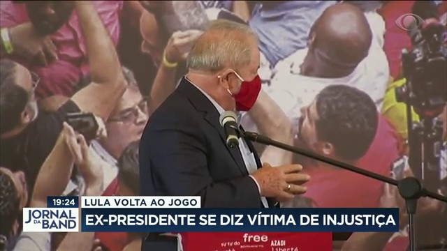 Lula dá entrevista em sindicato onde começou vida política Reprodução TV