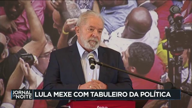 Lula mexe com tabuleiro da política Reprodução TV