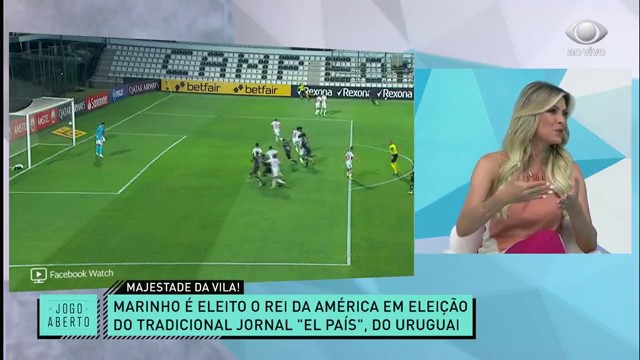 Marinho é o Rei da América e o Jogo Aberto comenta Reprodução TV