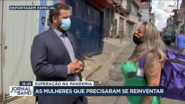 Superação na pandemia: as mulheres que precisaram se reinventar Reprodução TV