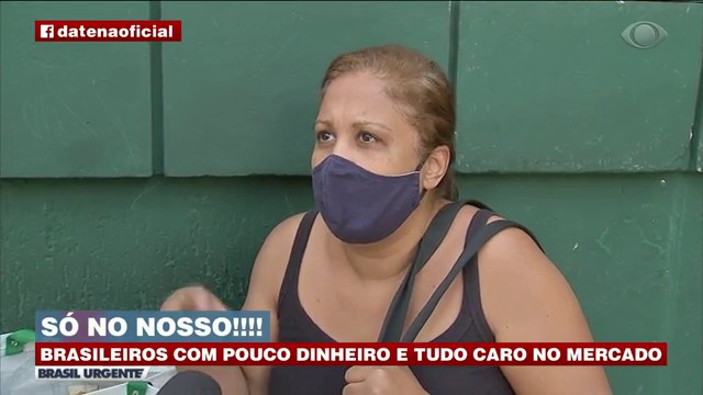 TUDO CARO DURANTE A PANDEMIA  Reprodução TV