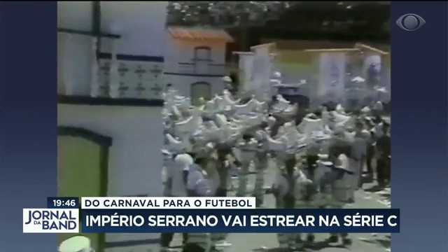 Do Carnaval ao futebol: Império Serrano do Rio estreia na Série C Reprodução TV