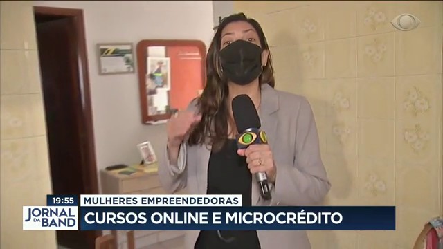 Mulheres empreendedoras: cursos online ajudam as chefes de família Reprodução TV