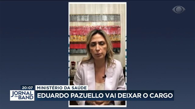 Eduardo Pazuello vai deixar o ministério da Saúde Reprodução TV