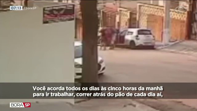 Bairro do ABC paulista tem sido alvo de assaltos Reprodução TV