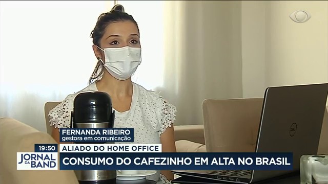 Consumo de cafezinho em alta no Brasil Reprodução TV