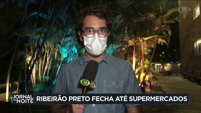 Ribeirão Preto adota lockdown de 5 dias para conter transmissão Reprodução TV