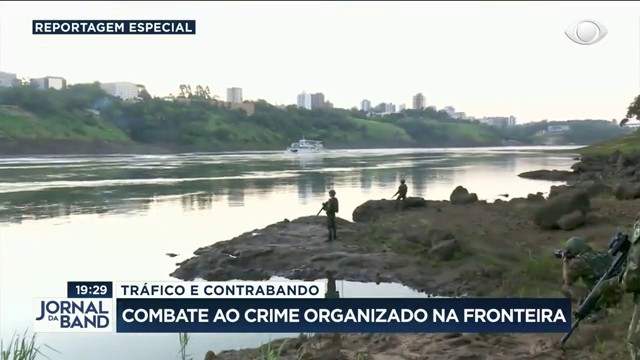 Reportagem especial: o patrulhamento do Exército na fronteira Reprodução TV