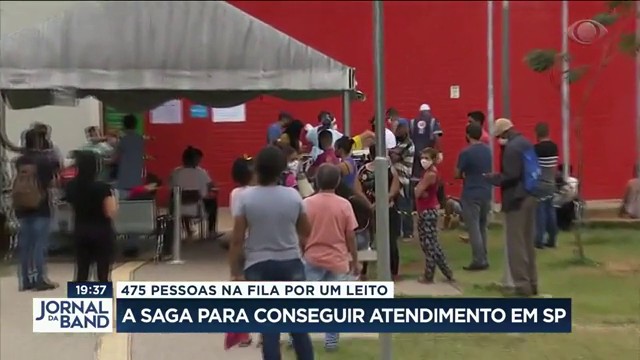 A saga para conseguir atendimento em SP Reprodução TV