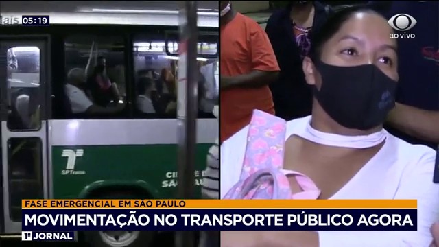 Passageiros reclamam do transporte público lotado em São Paulo