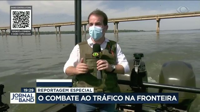 O combate ao tráfico na fronteira Reprodução TV