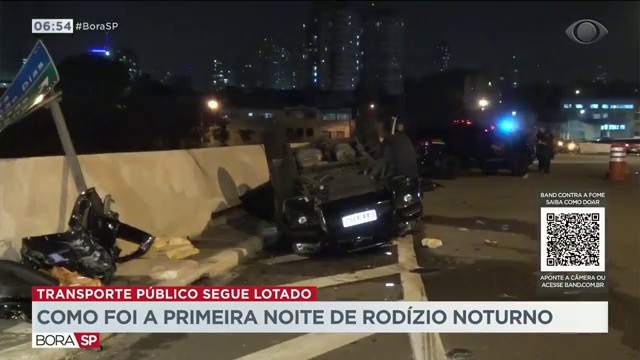 Como foi a primeira noite de rodízio noturno Reprodução TV