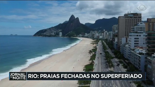 Rio publica propaganda incentivando turismo perto do superferiado Reprodução TV