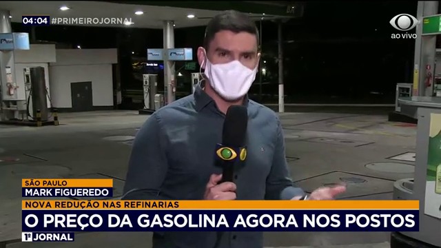 Petrobras anuncia redução no preço do combustível Reprodução TV