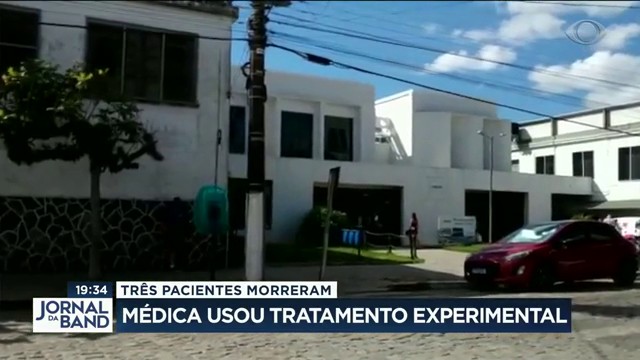  Três pacientes morreram após tratamento experimental Reprodução TV