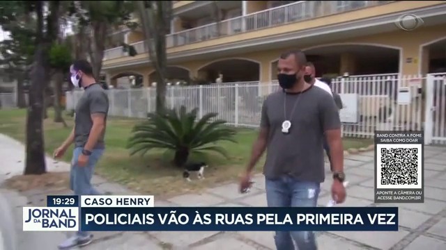Caso Henry: policiais vão às ruas pela primeira vez
