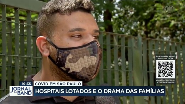 Quase todos os estados têm mais de 80% dos leitos ocupados Reprodução TV