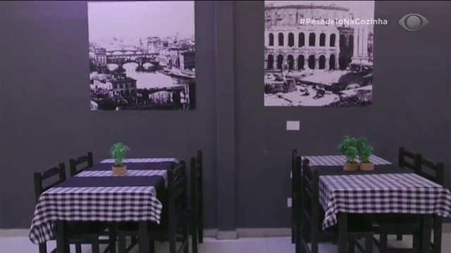 Veja como o restaurante Mamma Julia ficou após a reforma Reprodução TV