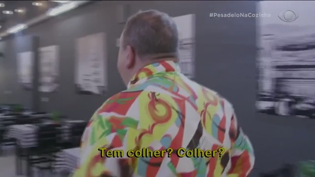 Sotaque de Jacquin causa problemas de comunicação no Mamma Julia Reprodução TV