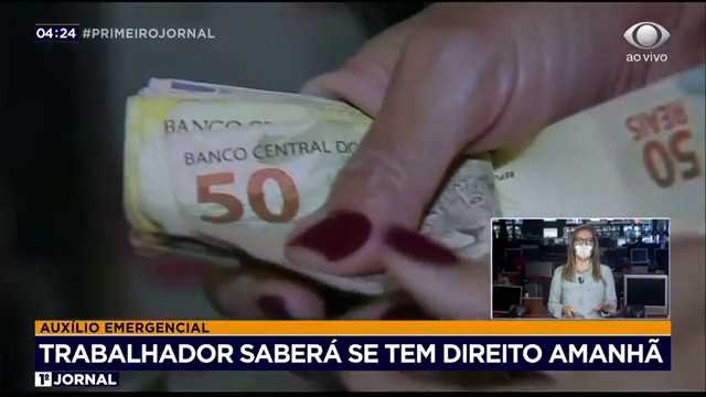 Trabalhador saberá se tem direito ao benefício amanhã Reprodução TV