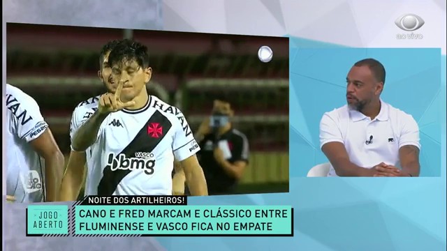 Jogo Aberto debate empate entre Fluminense e Vasco Reprodução TV