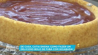 Bolo de fubá com goiabada - Estadão