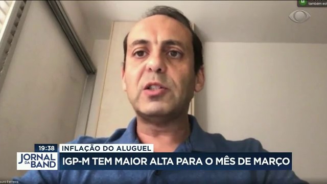 IGP-M tem maior alta para o mês de março  Reprodução TV