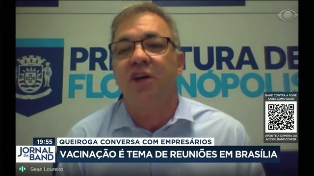 Ritmo da vacinação contra covid acelera Reprodução TV