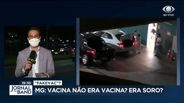 Vacina aplicada em empresários fura-filas na verdade era soro Reprodução TV