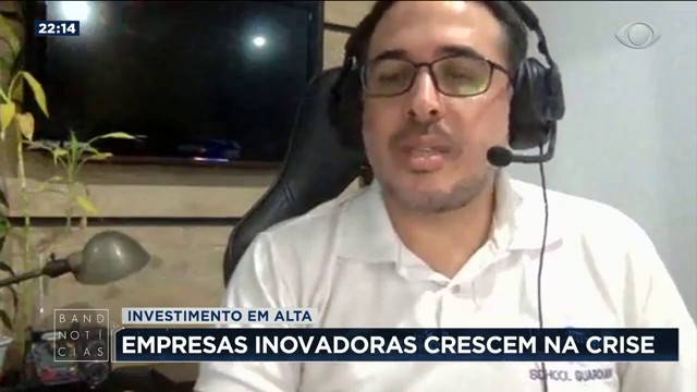 Empresas inovadoras crescem na crise Reprodução TV