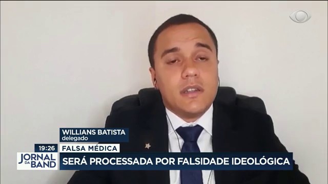 Falsa médica presa no Rio será processada por falsidade ideológica Reprodução TV