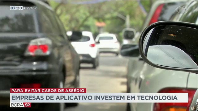 Empresas de aplicativo investem em tecnologia para evitar assédio Reprodução TV