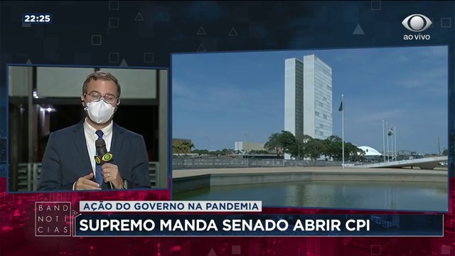 STF exige que Senado abra CPI da Pandemia Reprodução TV