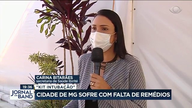 Cidade de MG sofre com falta de remédios Reprodução TV