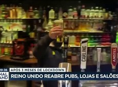 Reino Unido reabre lojas, bares e restaurantes