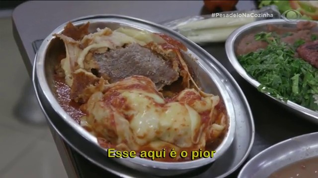 Pior bife à parmegiana que comi na minha vida, afirma Jacquin Reprodução TV