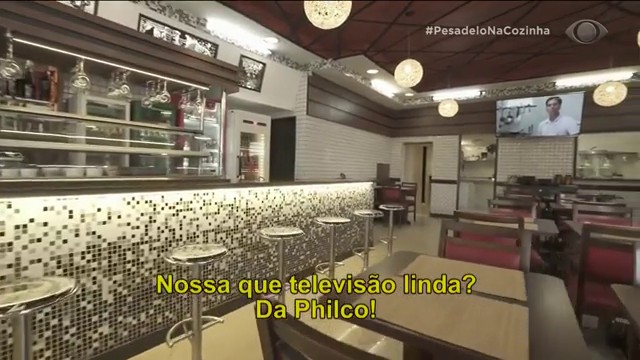 Veja o antes e depois da reforma do restaurante Estrela de Roma Reprodução TV