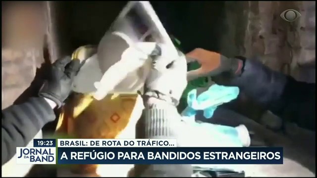 Brasil: de rota do tráfico a refúgio de bandidos estrangeiros Reprodução TV