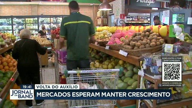 Supermercados esperam manter vendas em alta Reprodução TV